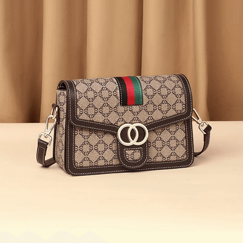 女包单肩包女士斜挎包情人节送女友老婆生日礼物 【全国十仓/当次日达】咖啡色 精美礼盒